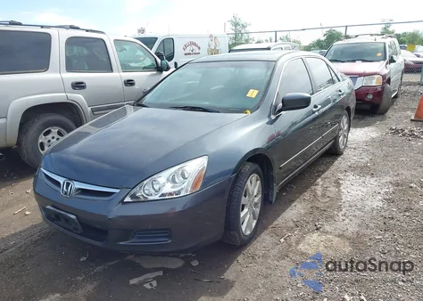 2007 Honda Accord 3.0 Ex из США, поврежденный, VIN 1HGCM66507A048028